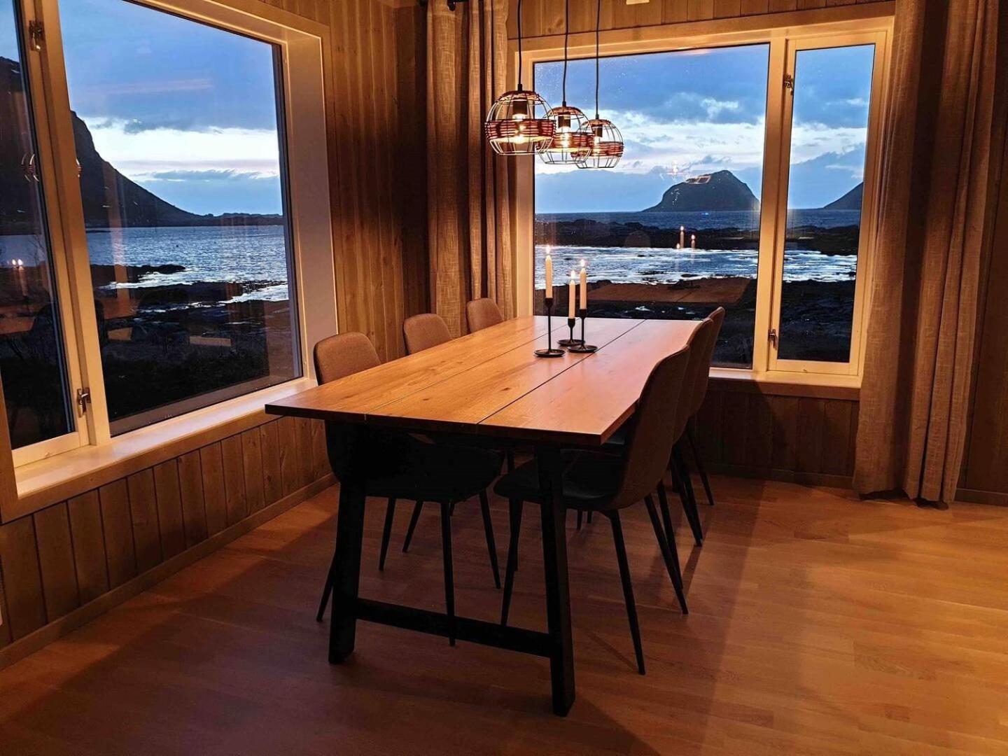 Magic Views And Walking Distance To Best Beaches Leknes Luaran gambar
